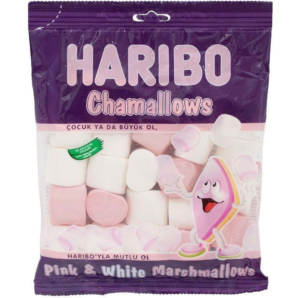 HARİBO MARSMELLOV pink white 150 GR