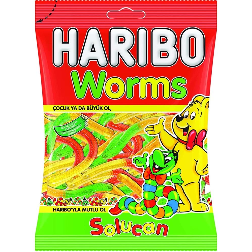 HARİBO SOLUCAN 160 GR WORMS