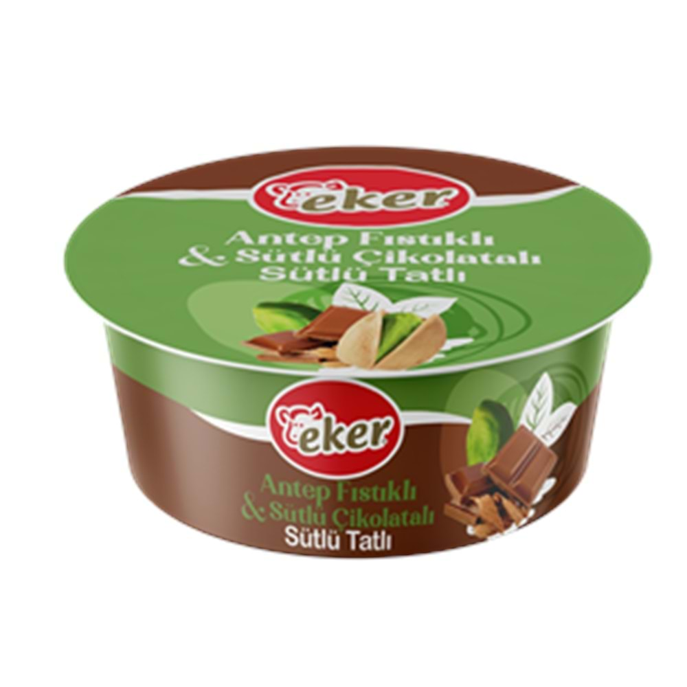 EKER 125GR ANTEP FISTIKLI SÜTLÜ ÇİKOLATALI TATLI