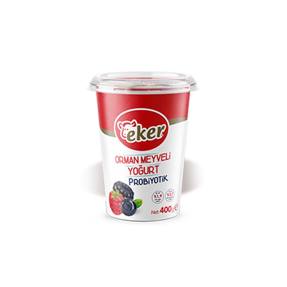 EKER PROBİYOTİK YOĞURT ORMAN MEYVELİ 400 GR