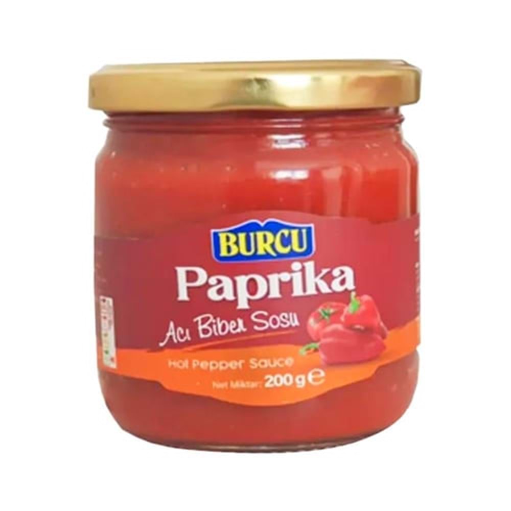 BURCU PAPRİKA ACI BİBER SOSU 200 GR