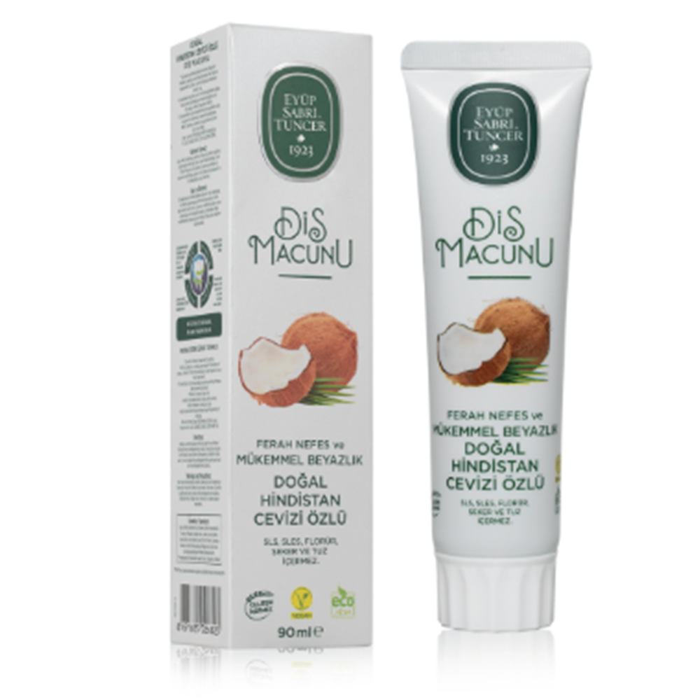 EST DİŞ MACUNU DOĞAL HİNDİSTAN CEVİZİ ÖZLÜ 90 ML