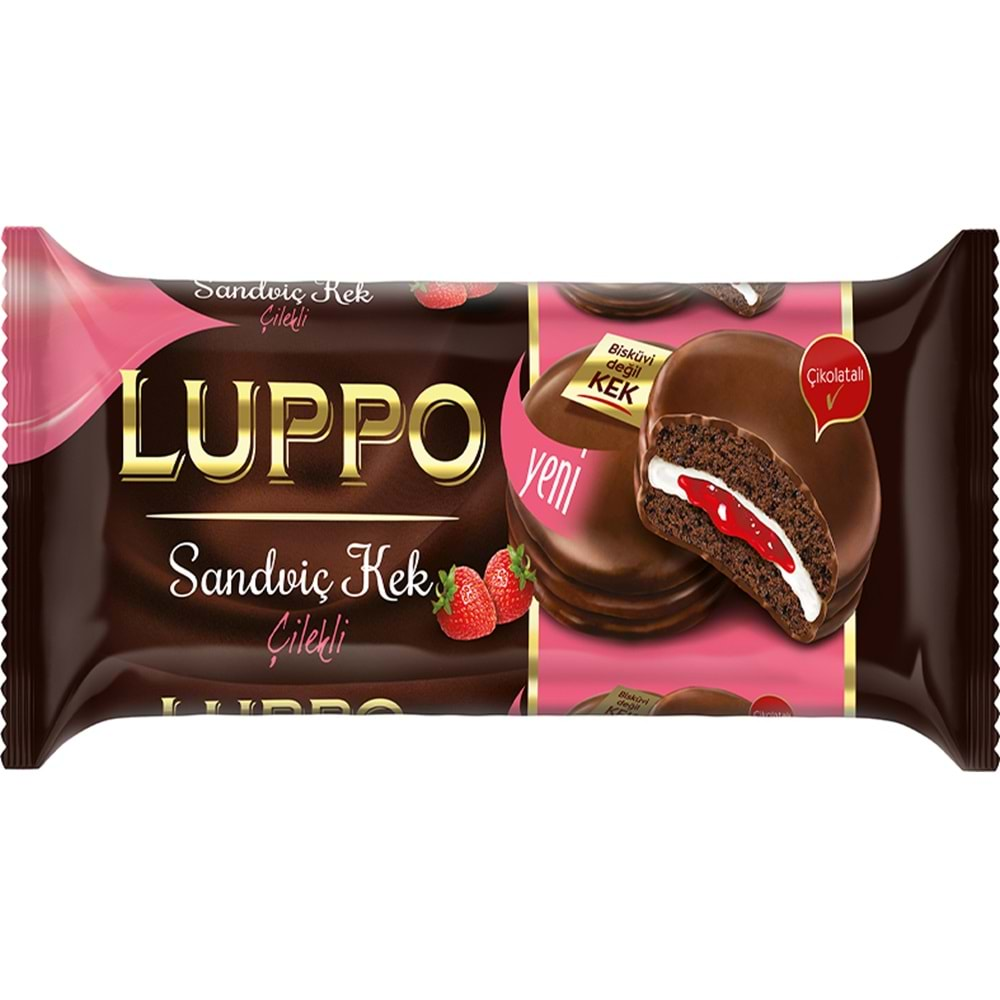 LUPPO CAKEWİCH ÇİLEK 8 Lİ 182 gr