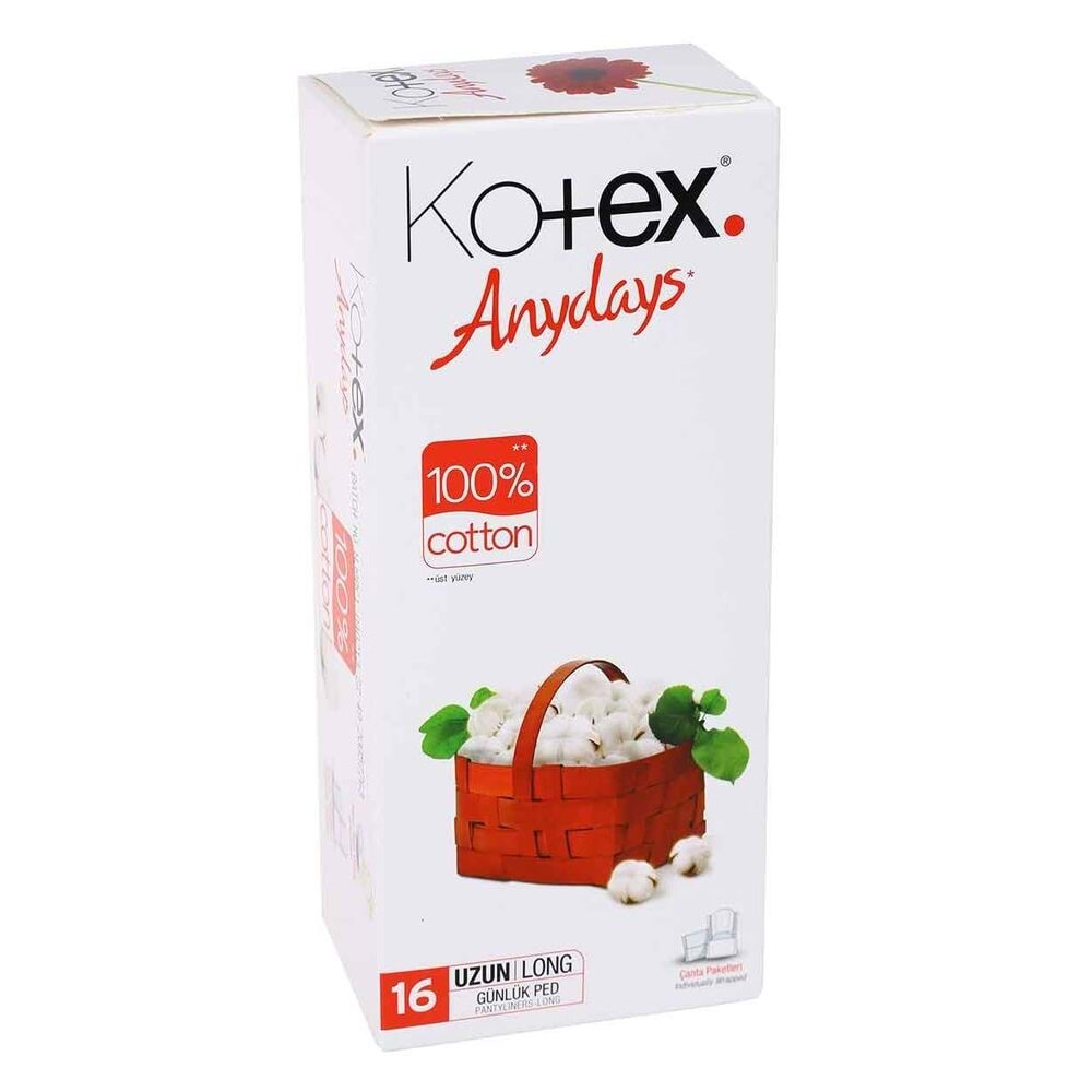 KOTEX ANYDAYS UZUN 16 Lİ (16*16)