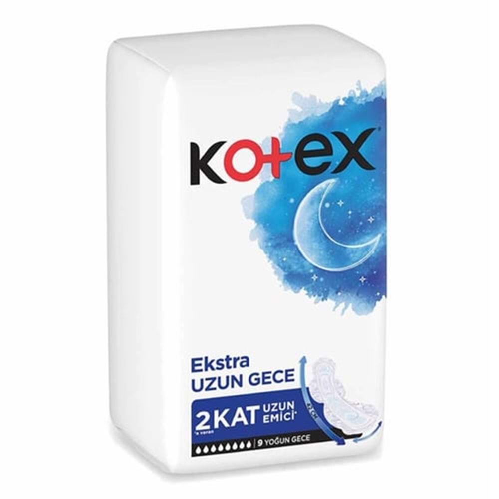 KOTEX EKSTRA UZUN GECE (9x12)