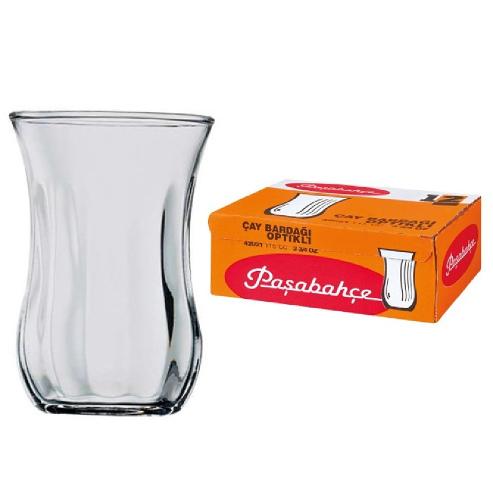 PAŞABAHÇE 42021 ÜSKÜDAR 12 Lİ ÇAY BARDAĞI OPTİK