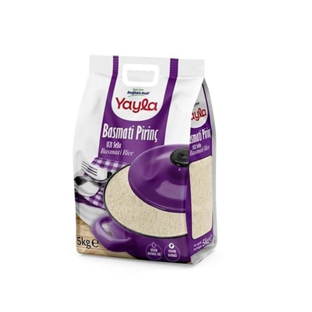 YAYLA BASMATİ PİRİNÇ 5 KG