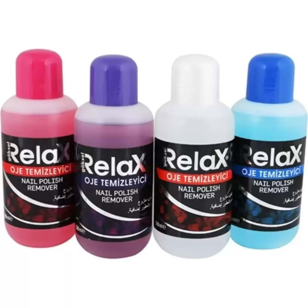 RELAX 100ML ASETON 100 ML MAVİ