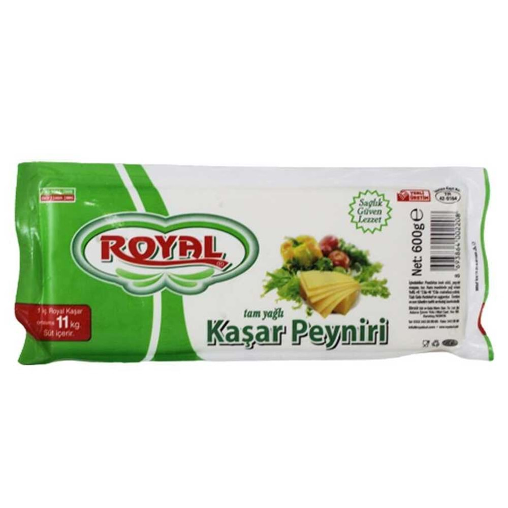 ROYAL KAŞAR PEYNİRİ 600 GR