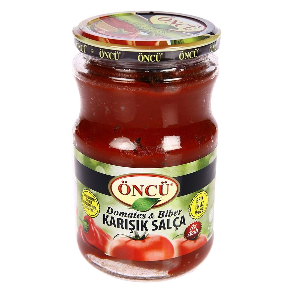 ÖNCÜ DOMATES BİBER SALÇASI 700 GR