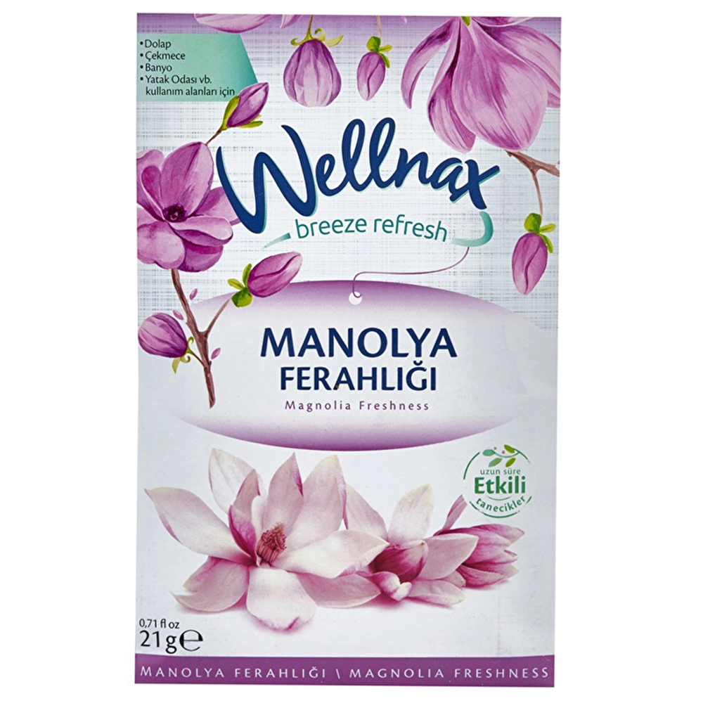 WELLNAX DOLAP ÇEKMECE KOKUSU MANOLYA FERAHLIĞI