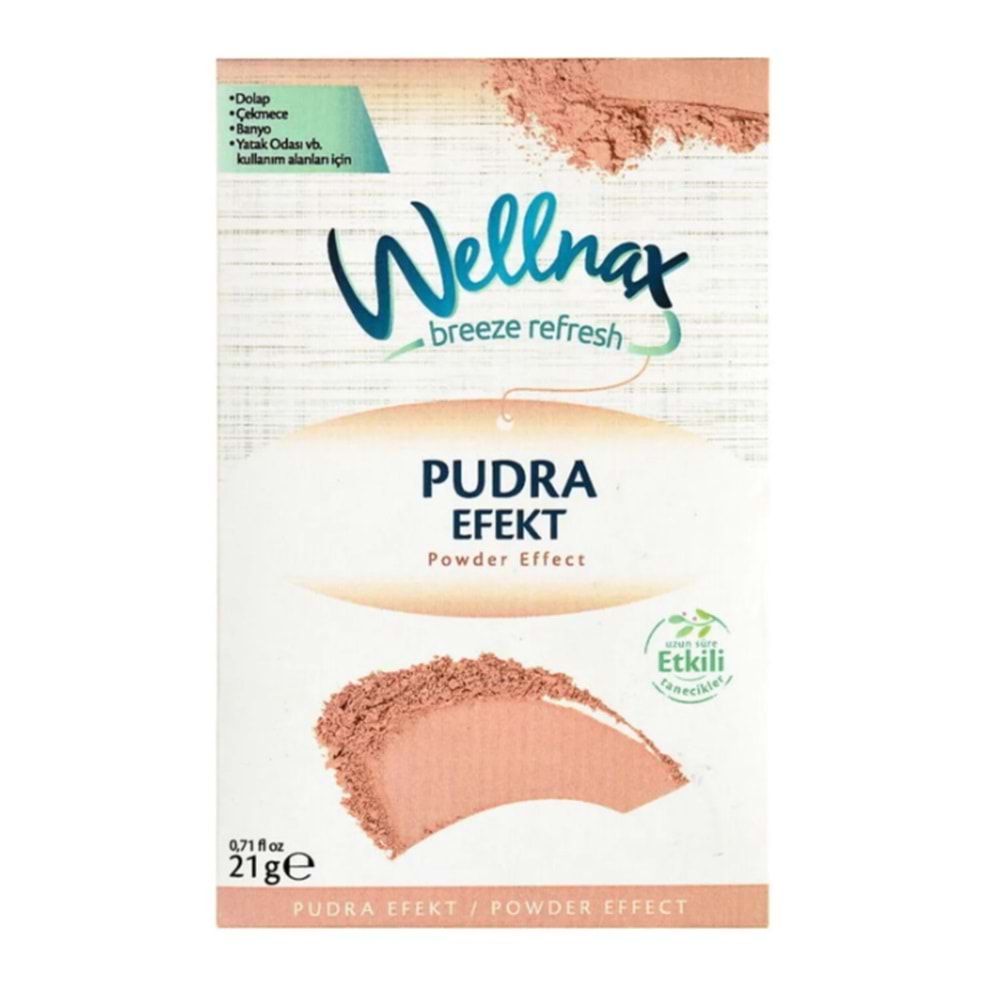 WELLNAX DOLAP ÇEKMECE KOKUSU PUDRA