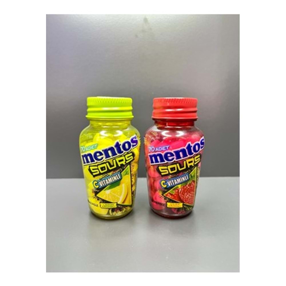 MENTOS SOURS LİMON 49 GR
