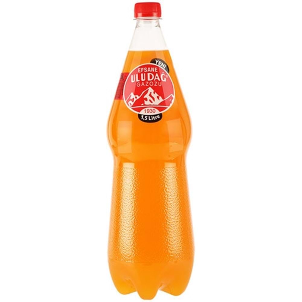 ULUDAĞ PORTAKALLI GAZOZ 1.5 LİTRE