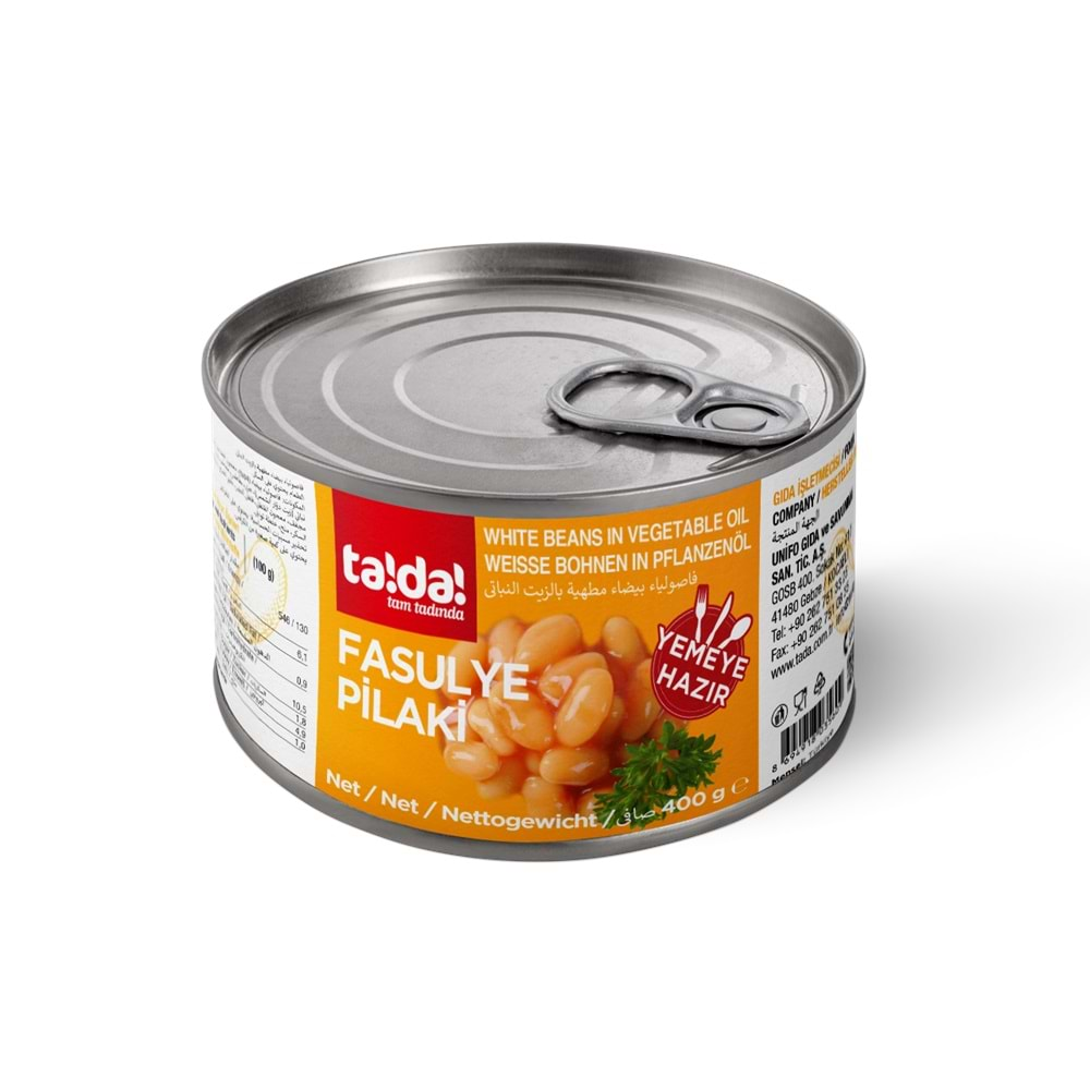 TADA FASULYE PİLAKİ 400 GR