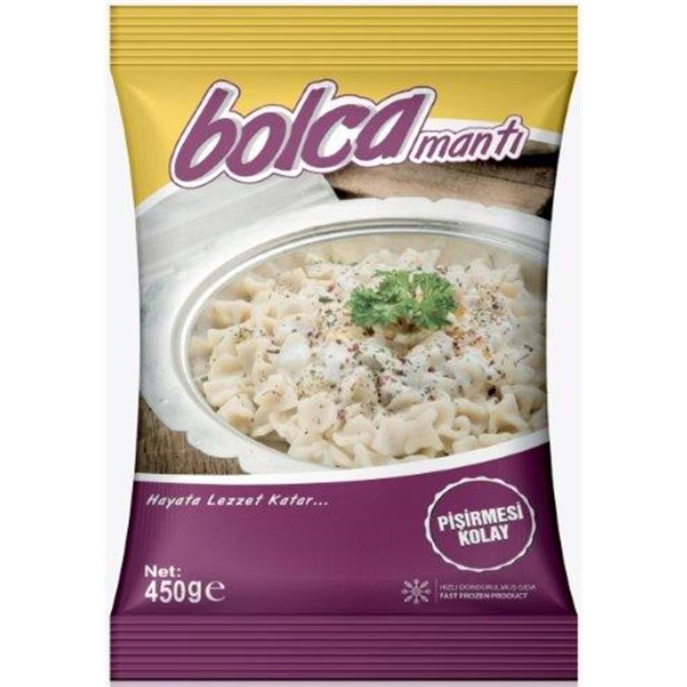 PEK BOLCA MANTI 450GR