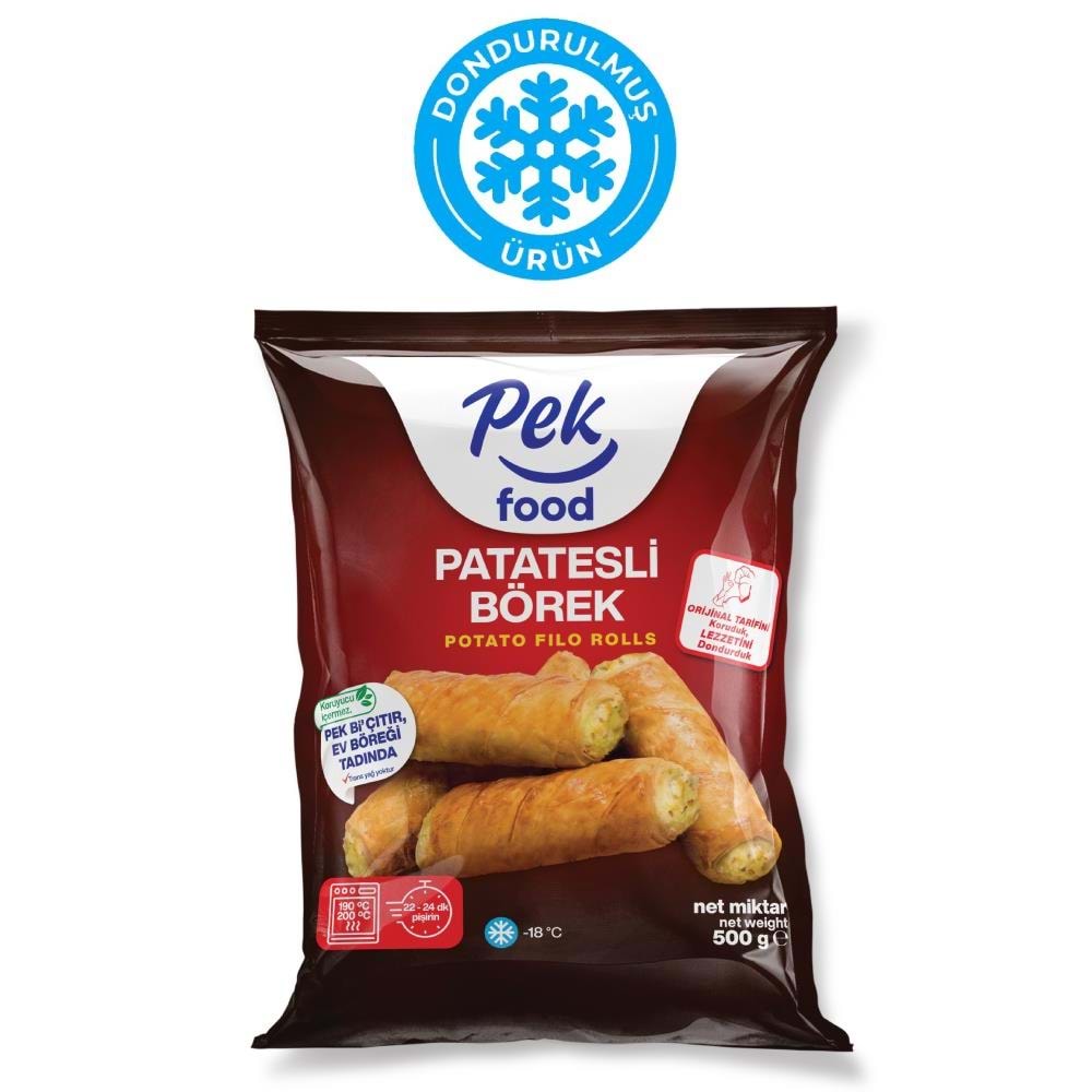 PEK BÖREK PATATESLİ RULO 500GR