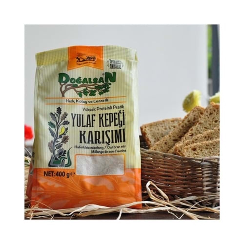 DOĞALSAN YULAF KEPEĞİ KARIŞIMI 400 GR