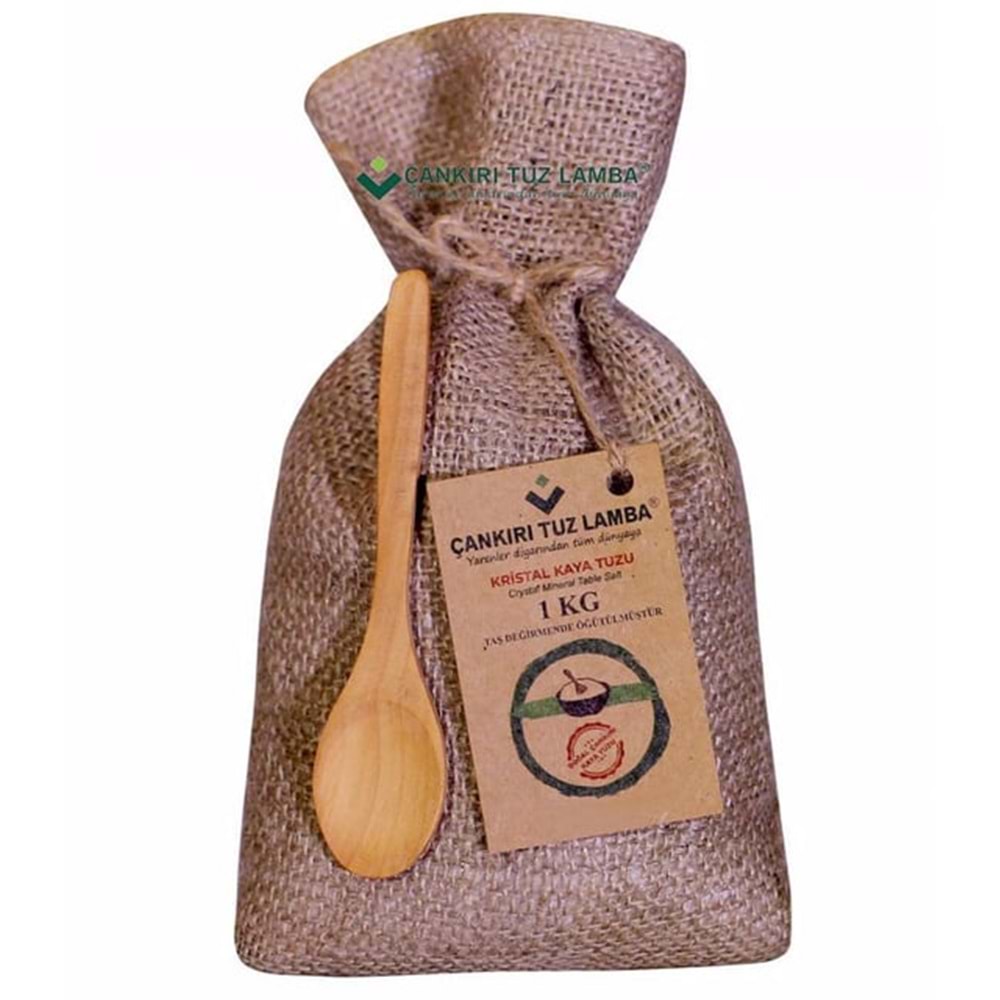 ÇANKIRI DOĞAL KAYA TUZU 1 KG