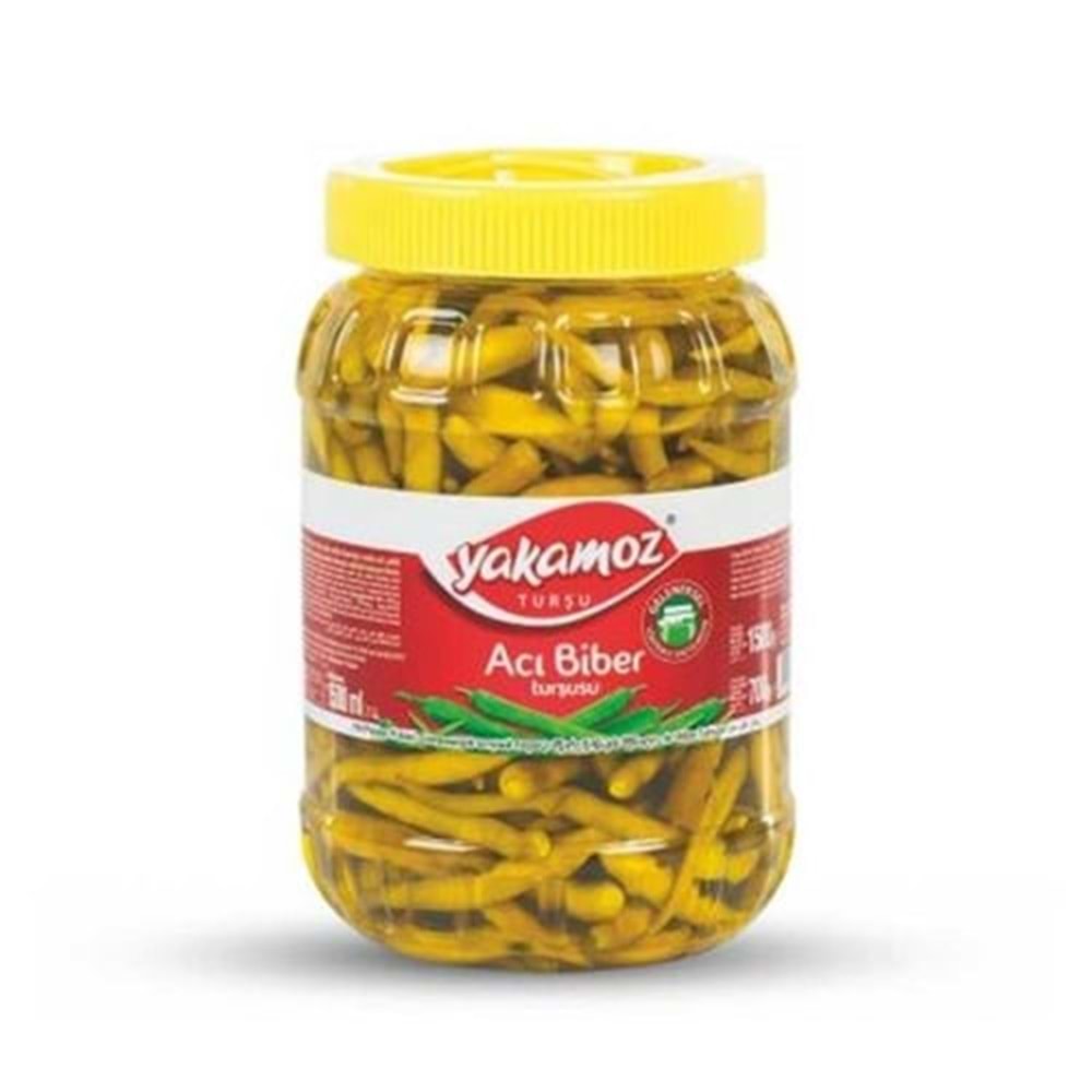 YAKAMOZ 1,5kg ACI BİBER TURŞU