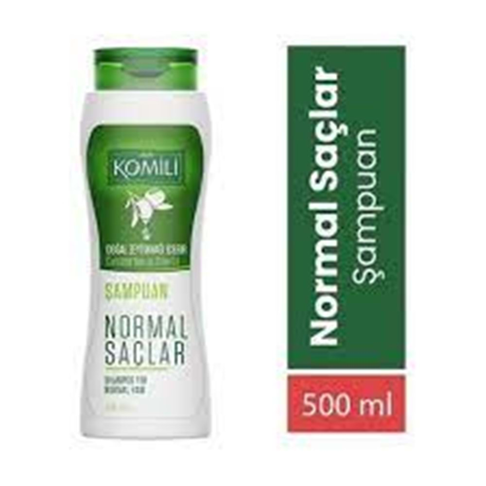 KOMİLİ 500 ML Şampuan NORMAL SAÇLAR (Yeni şişe)