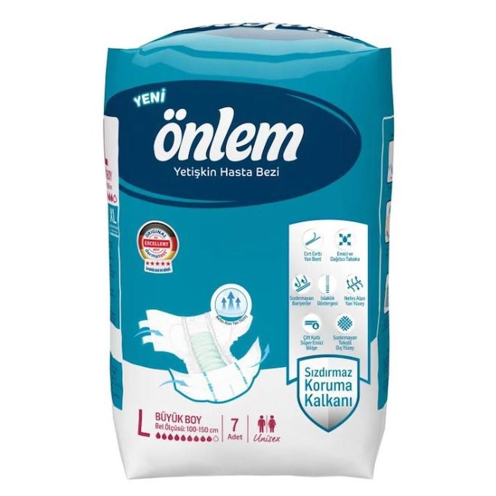 ÖNLEM HASTA BEZİ BEL BANTLI 7 Lİ LARGE