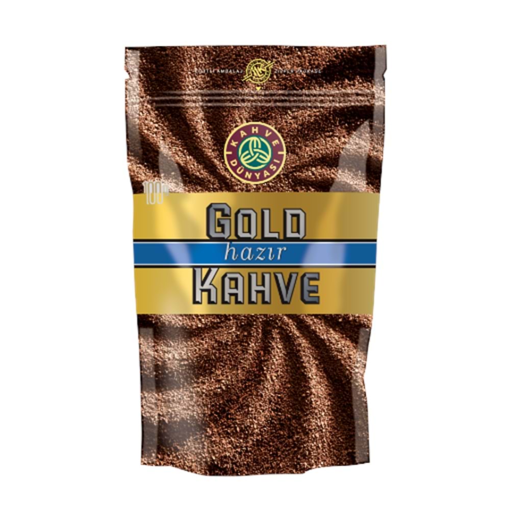 KAHVE DÜNYASI GOLD HAZIR KAHVE 100GR DP*12 KL