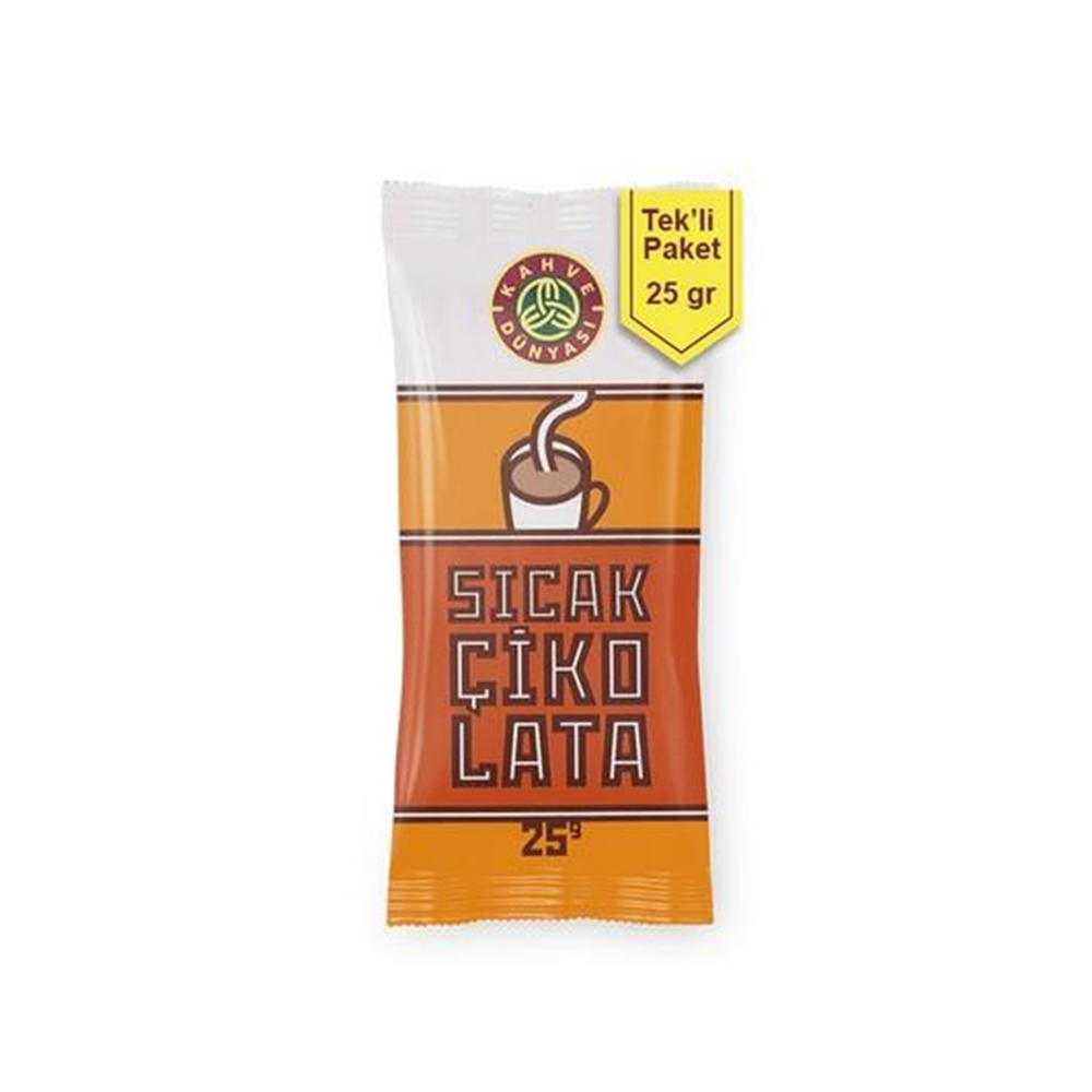 KAHVE DÜNYASI SICAK ÇİKOLATA 25G SP *384 KL