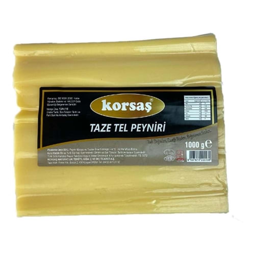 KORSAŞ TEL PEYNİRİ 1 KG