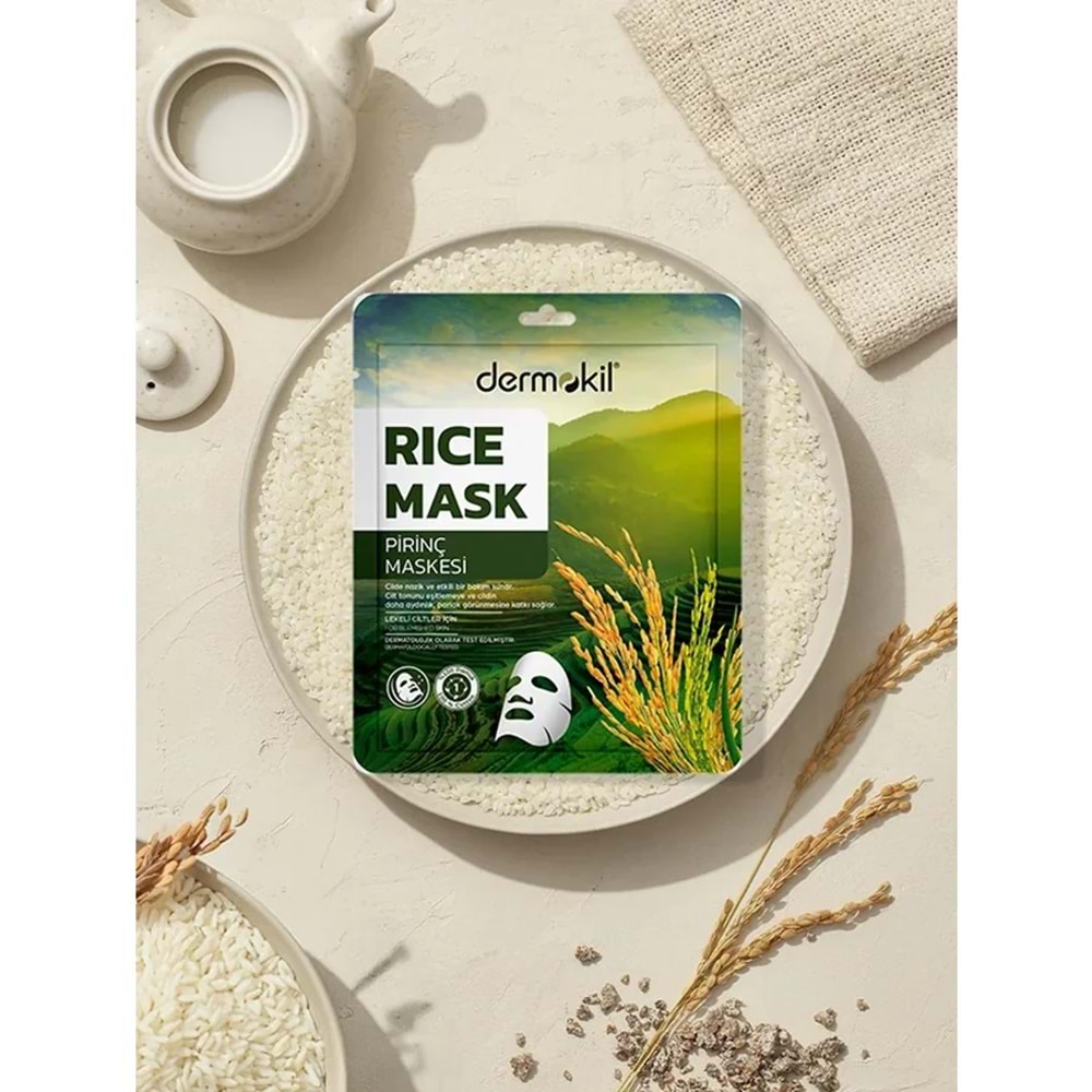 Dermokil Pirinç Maskesi (Lekeli Ciltler İçin) 20 gr YENİ