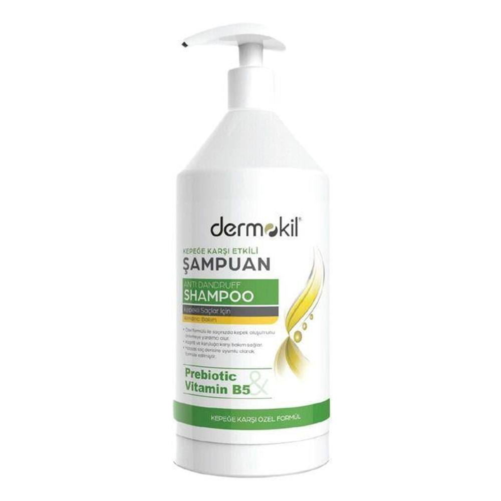 Dermokil Prebiyotik & Vitamin B5 Kepeğe Karşı Şampuan 1L YENİ