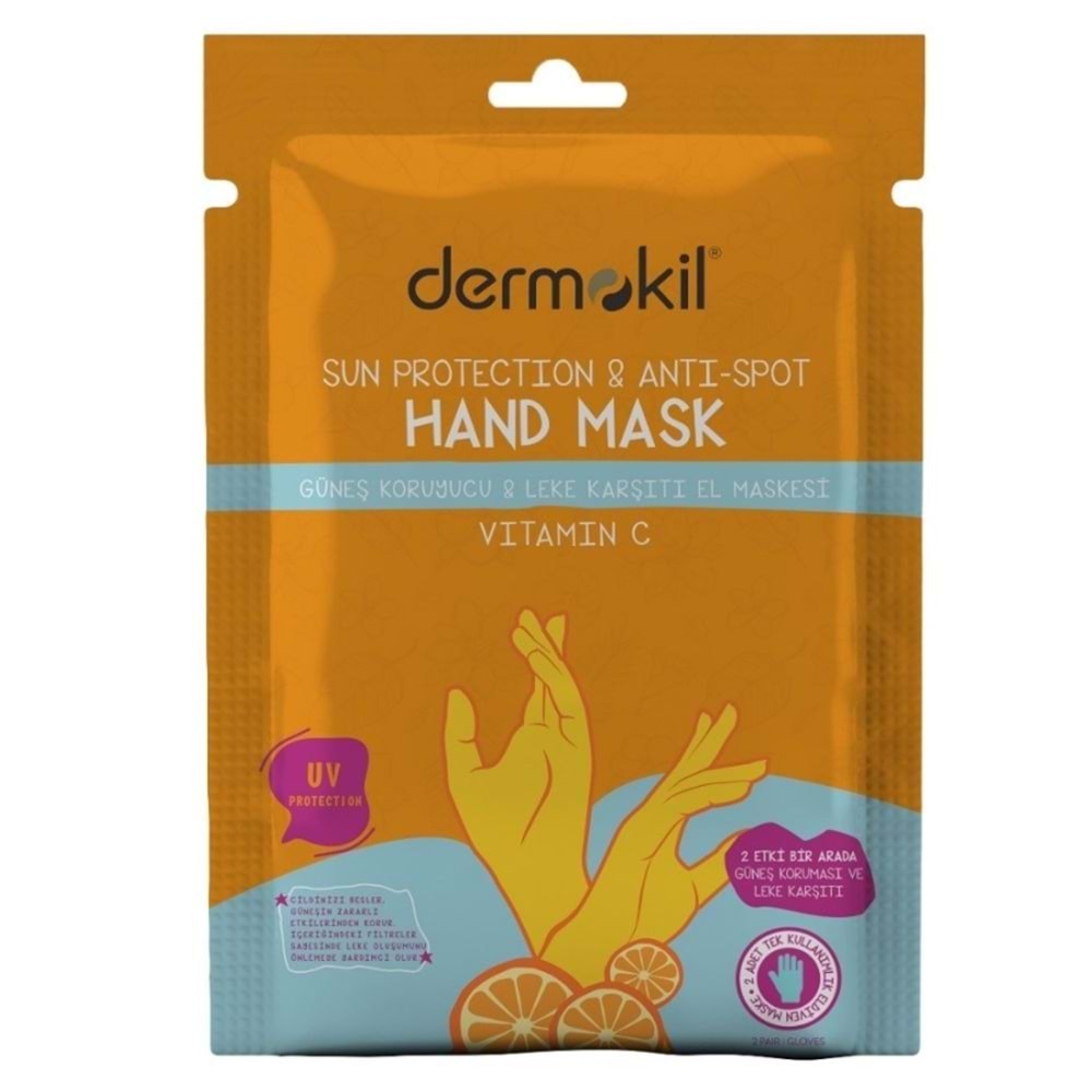 Dermokil C vitamini Leke KArşıtı El Maskesi