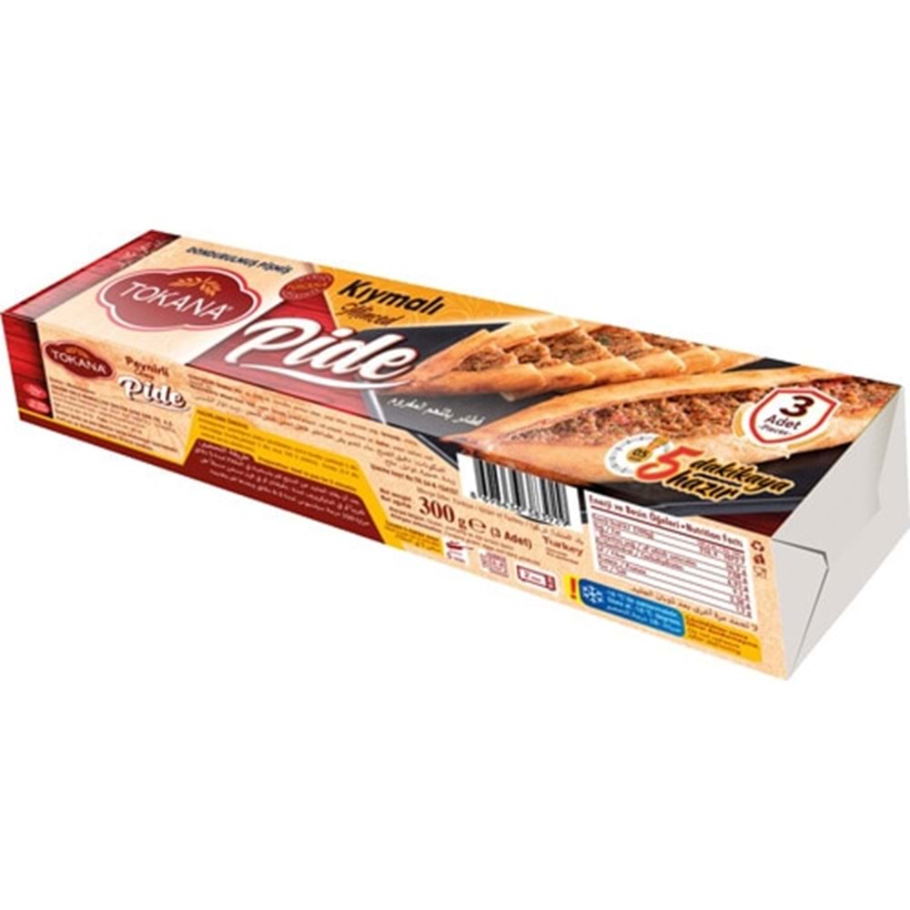 TOKANA PİDE KIYMALI 125 GR*3AD