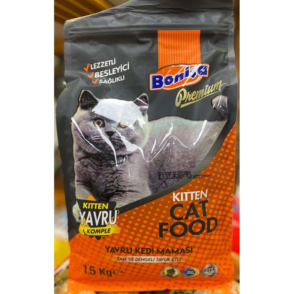 BONİSA 1,5KG PREMİUM KEDİ YAVRU