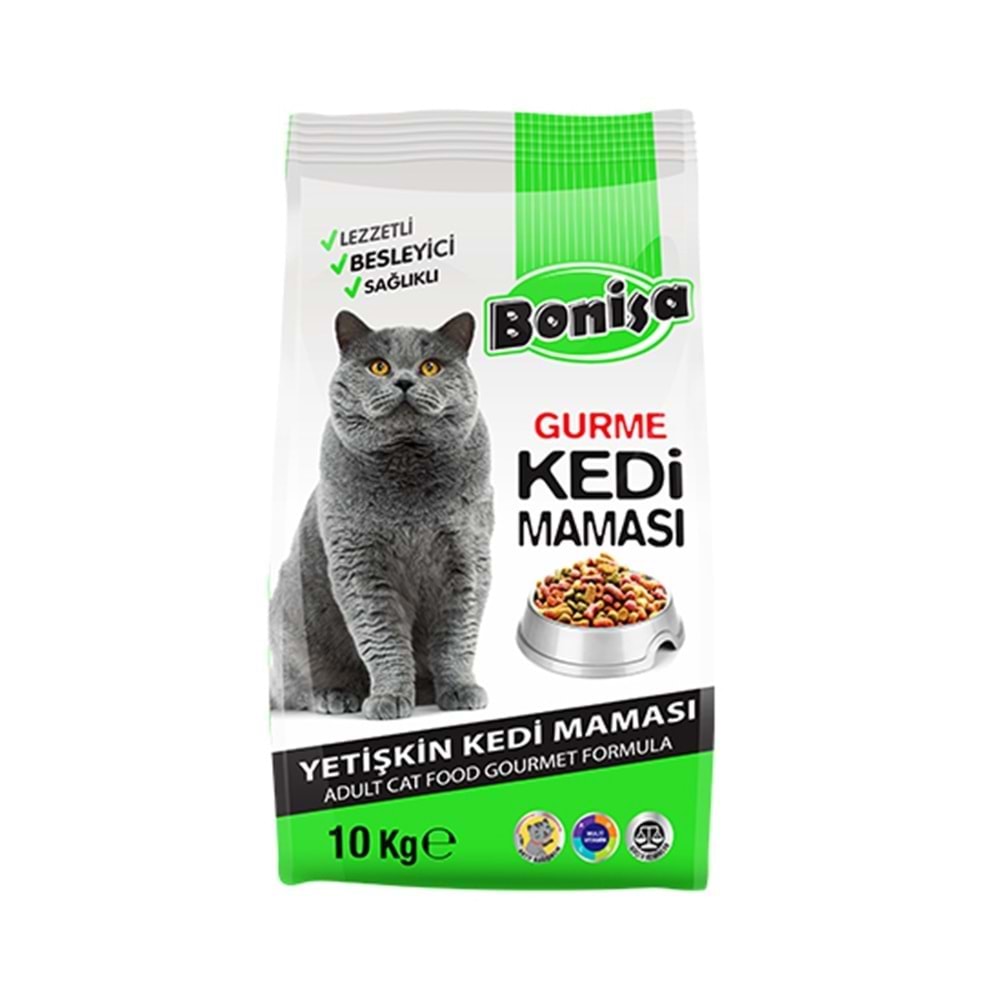 BONİSA 10KG GURME KEDİ MAMASI YETİŞKİN