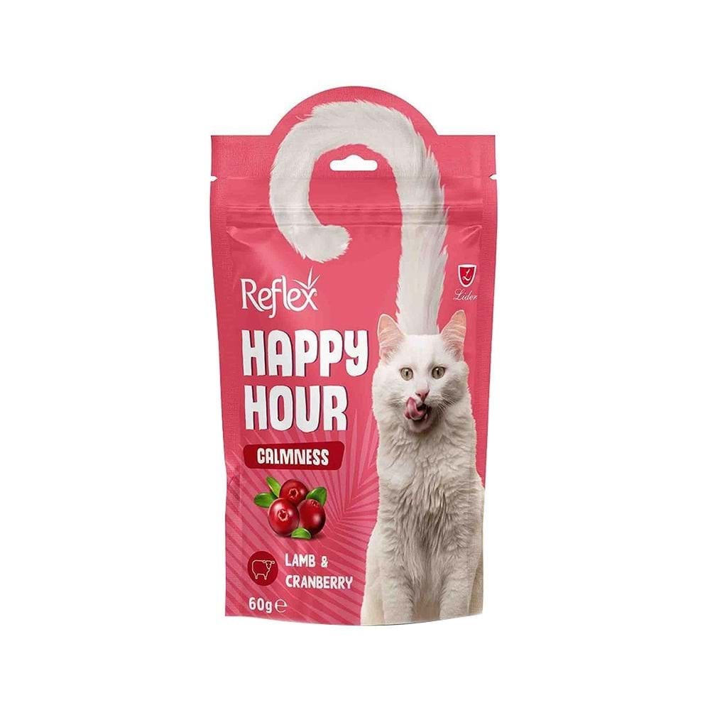 RefleX happy hour SAKİNLEŞTİRİCİ 60 GR KEDİ ÖDÜL MAMASI