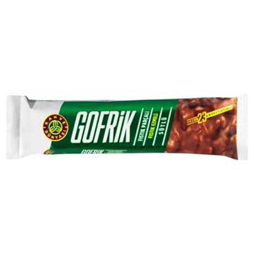 KAHVE DÜNYASI GOFRİK ANTEP FISTIKLI SÜTLÜ 6X24X33GR