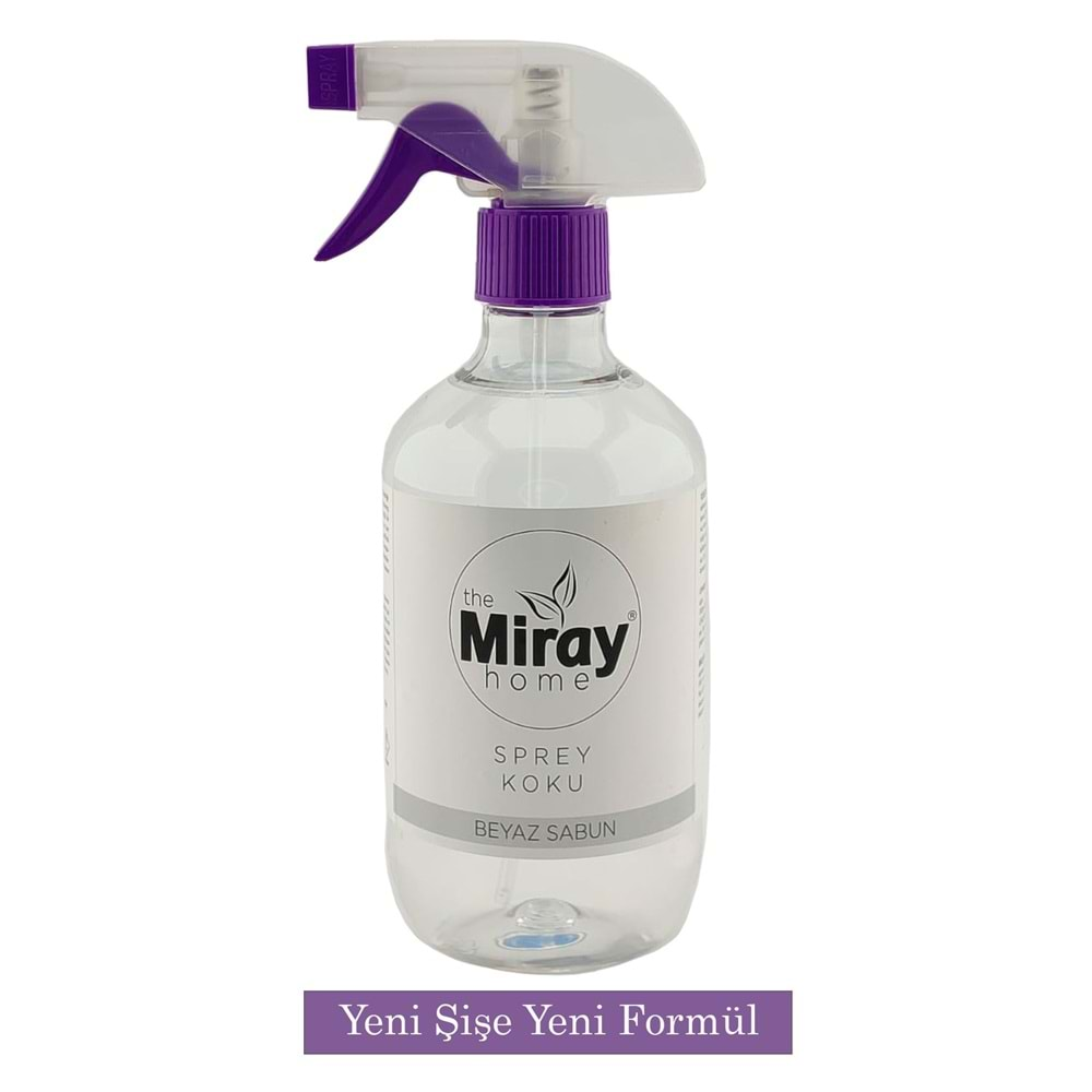 MİRAY ODA SPREYİ 500 ML BEYAZ SABUN