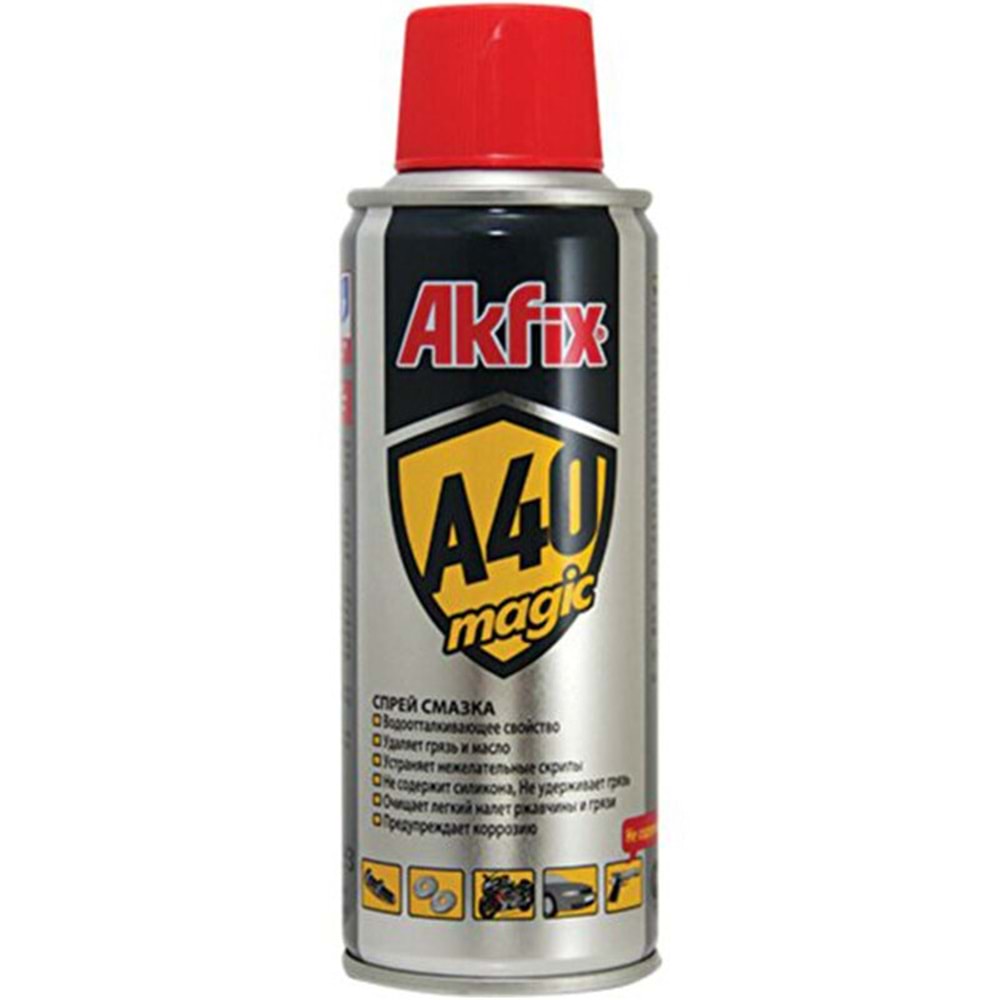 AKFİX A40 YAĞLAYICI VE PAS SÖKÜCÜ 200ML YA420