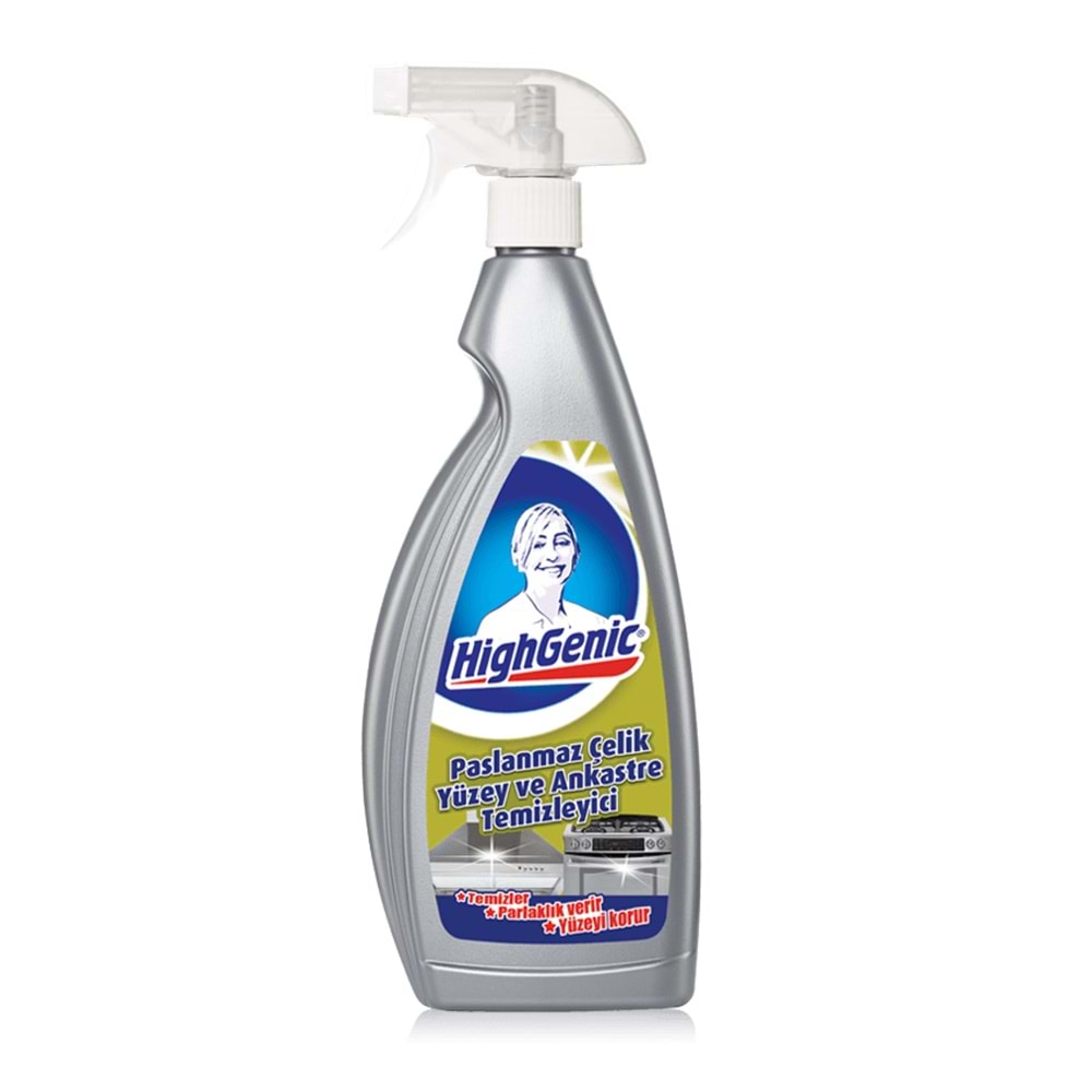 HİG GENİC PASLANMAZ ÇELİK YÜZEY 750 ML SPREY