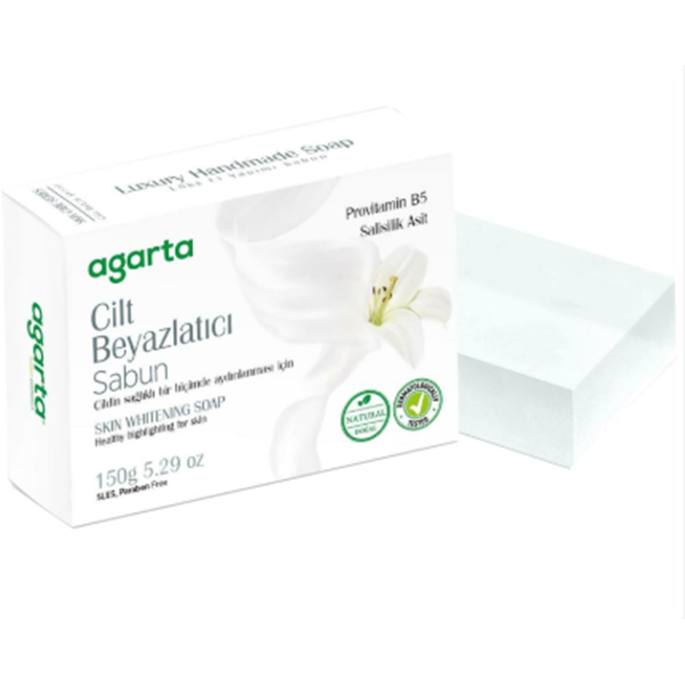 AGARTA CİLT BEYAZLATICI SABUN 150 GR