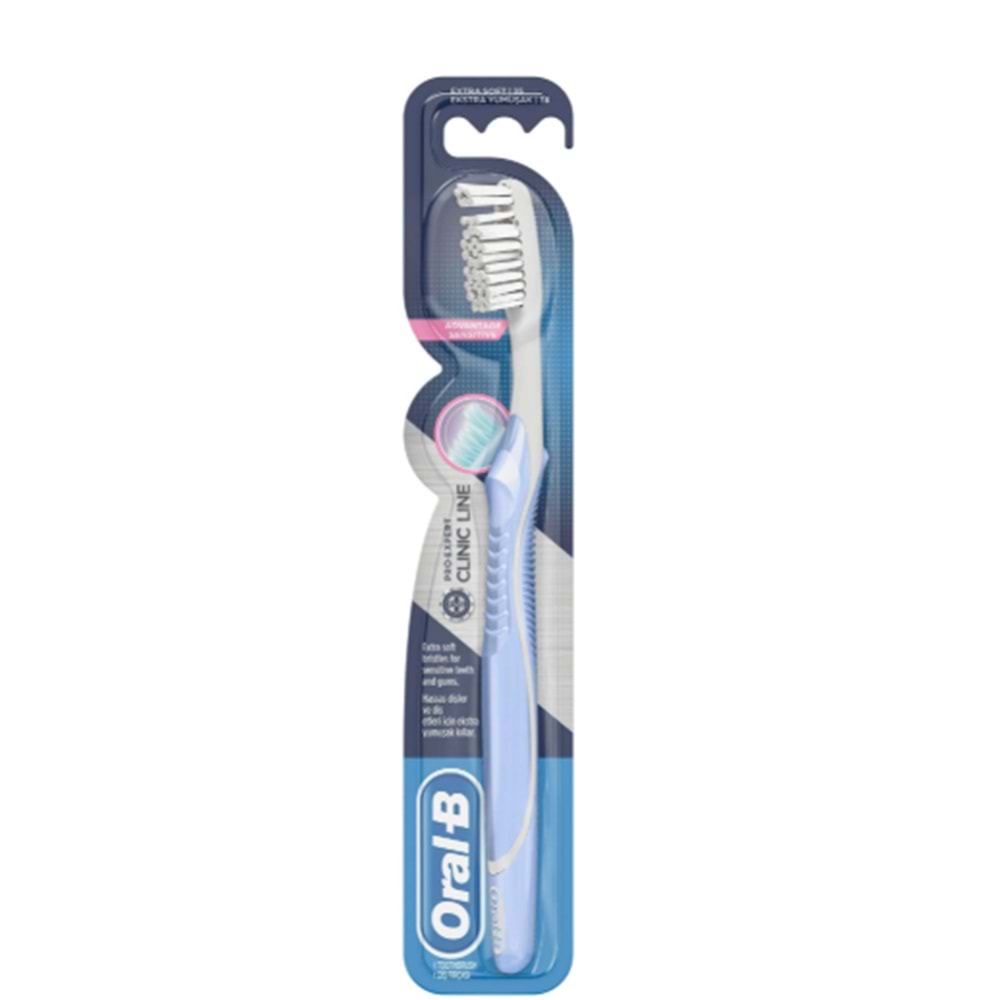 ORAL-B DİŞ FIRÇASI pro sensitive clinic temizlik extra yumuşak