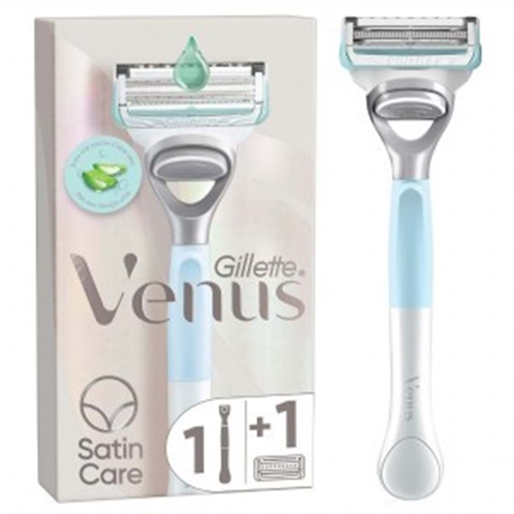 Gillette Venus Bikini Bölgesi Tıraş Makinesi ve 1 Adet Yedek Başlık