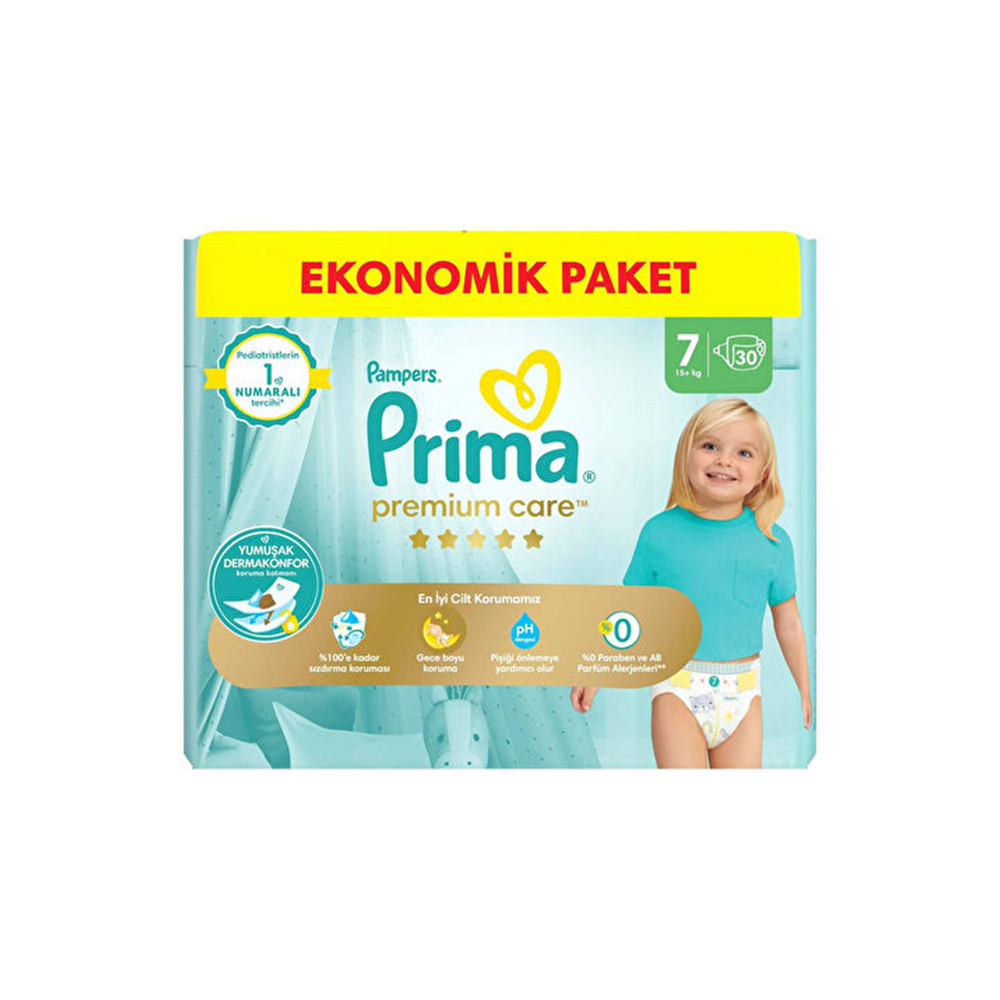 PRIMA ÇOCUK BEZİ PREM NO:7 XXL 30 LU