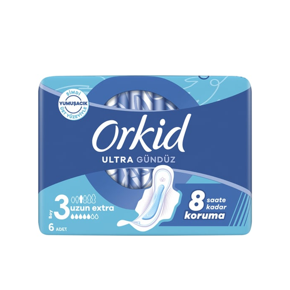 ORKİD ULTRA TEKLİ NO:3 UZUN EXTRA 6 LI