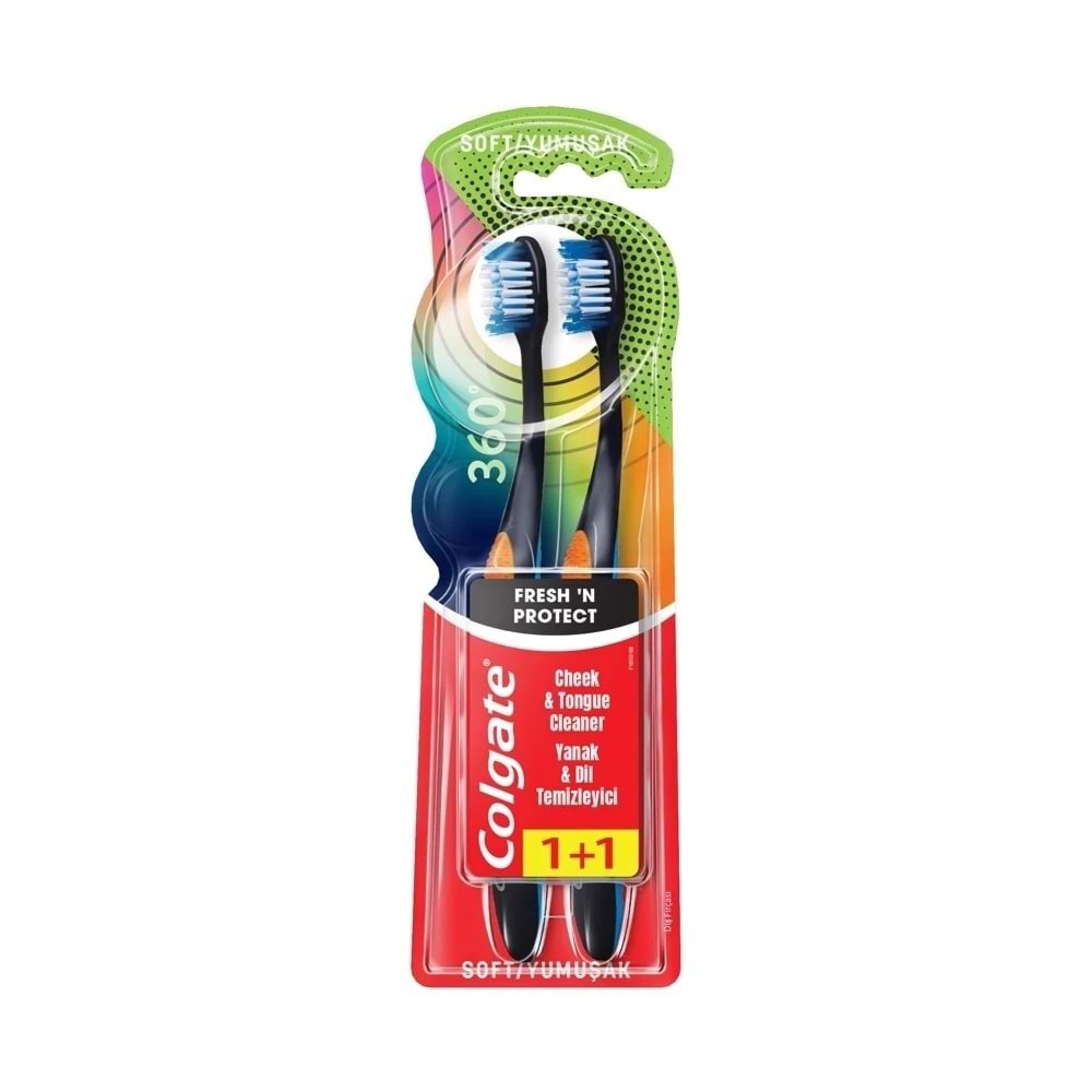 COLGATE 360 FRESH DİŞ FIRÇASI 1+1