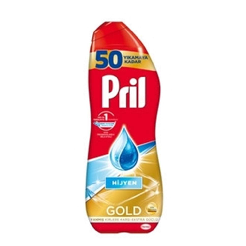 PRİL JEL GOLD hijyen 50 YIKAMA 900 ML