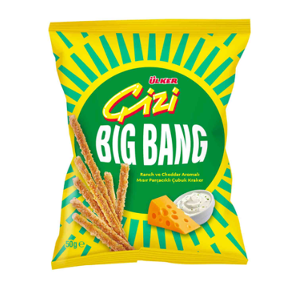ÜLKER ÇİZİ BIG BANG MIS&CHED 50 GR