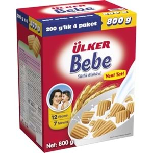 ÜLKER BEBE BİSKÜVİSİ 800 GR