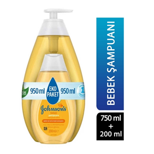 J.BABY ŞAMPUAN 750 ML + 200MLşampuan hediyeli